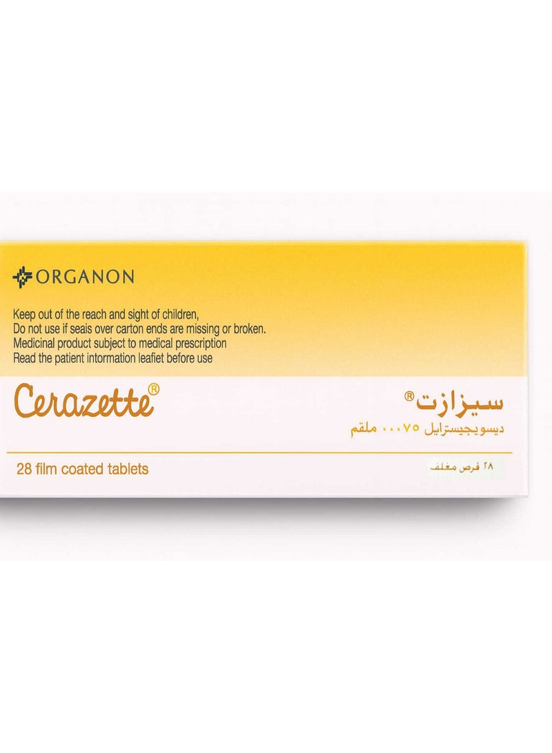 MSD Cerazette Tablet 28pcs - Image 1