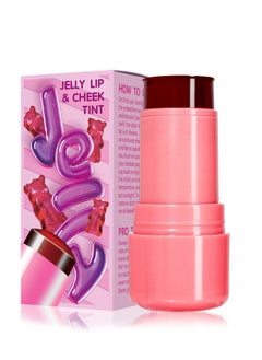 Generic Jelly Lip & Cheek Tint, Cooling Water Jelly Tint, Long Lasting Buildable Multi-Use Jelly Tint Blush Stick, Natural Lip and Cheek Stain Stick 03  - Image 1