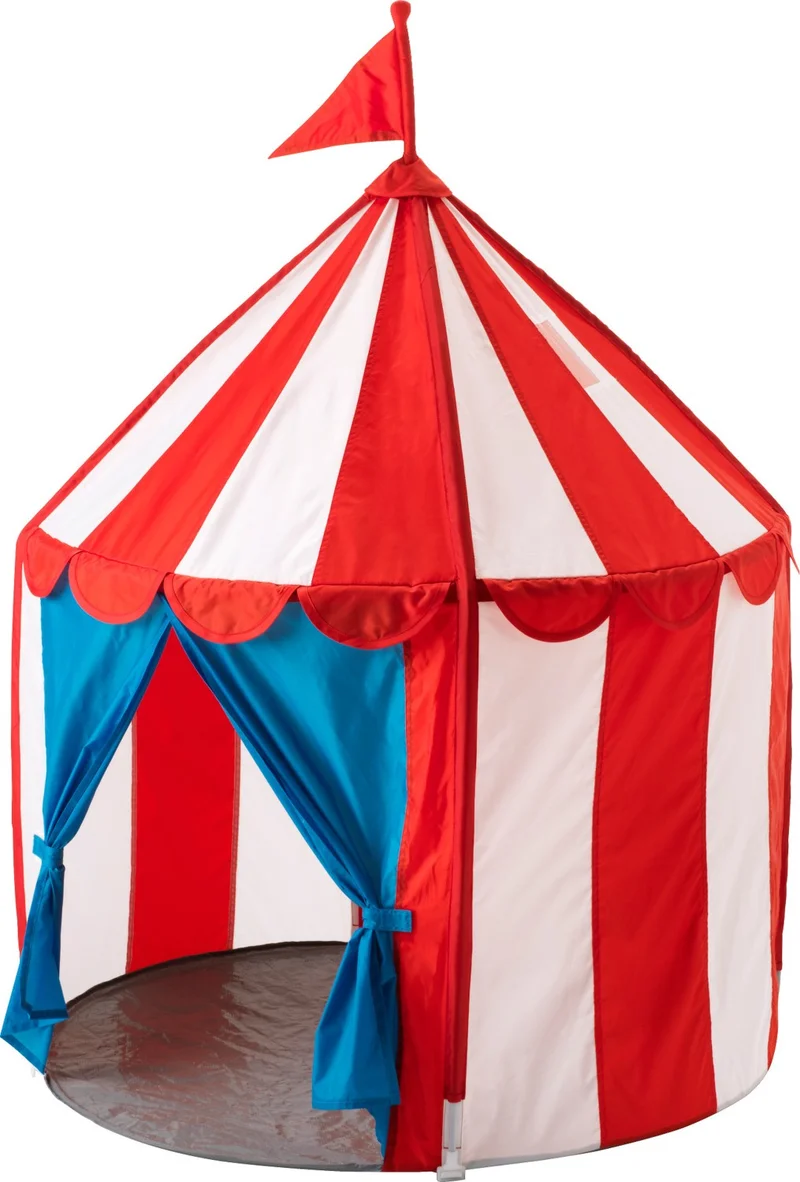 أيكيا Cirkustalt Tent 100 cm Diameter, Red-White