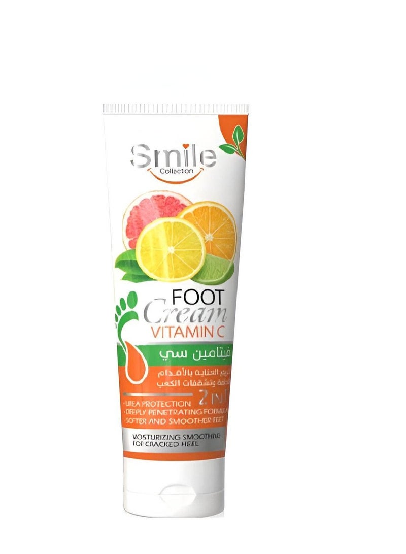 Smile Smile Vitamin C Dry Foot ,  Cracked Heel Care Cream 100Ml 