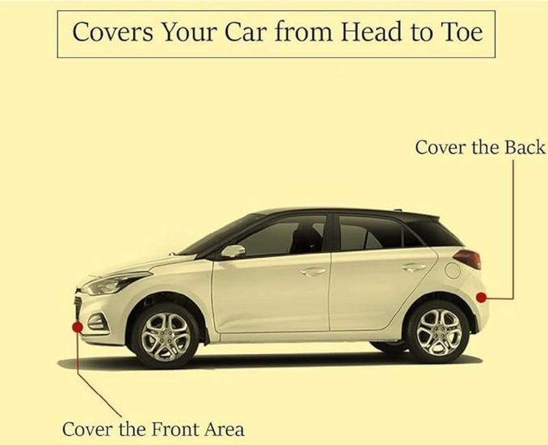 Auto Hub Car Cover Compatible with Mahindra Bolero with Mirror Pocket, Weather Proof, Triple Stitched, Bolero Car Cover- Grey - Image 5
