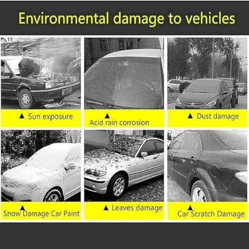 Auto Hub Car Cover Compatible with Mahindra Bolero with Mirror Pocket, Weather Proof, Triple Stitched, Bolero Car Cover- Grey - Image 4