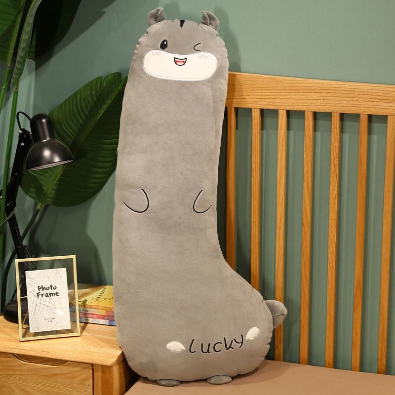 CME Cute Cartoon Animal Long Pillow Unicorn Dinosaur Plush Toy Stuffed Doll Sleeping Pillow for Boys and Girls - Image 1