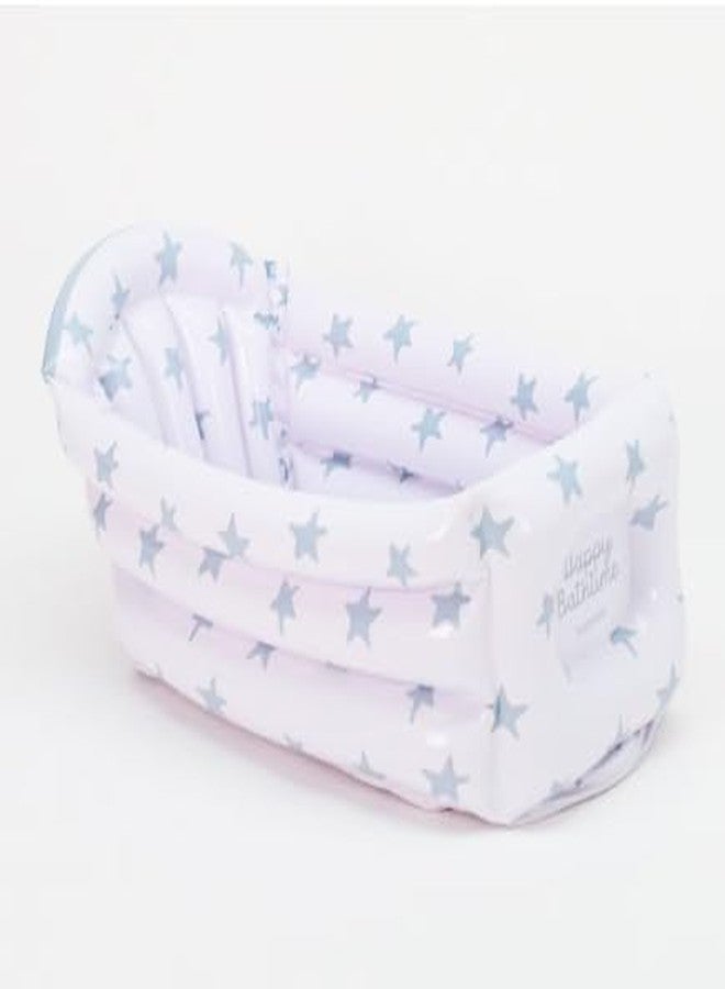 MUGATH Inflatable Baby Bath Tub,Shower Tub,Portable Toddler Bath Tub, Infant Baby Bathtub with Soft Cushion, Foldable Non-Slip Travel Baby Bath Mini Air Swimming Pool for Newborn (Many Design) - Image 1