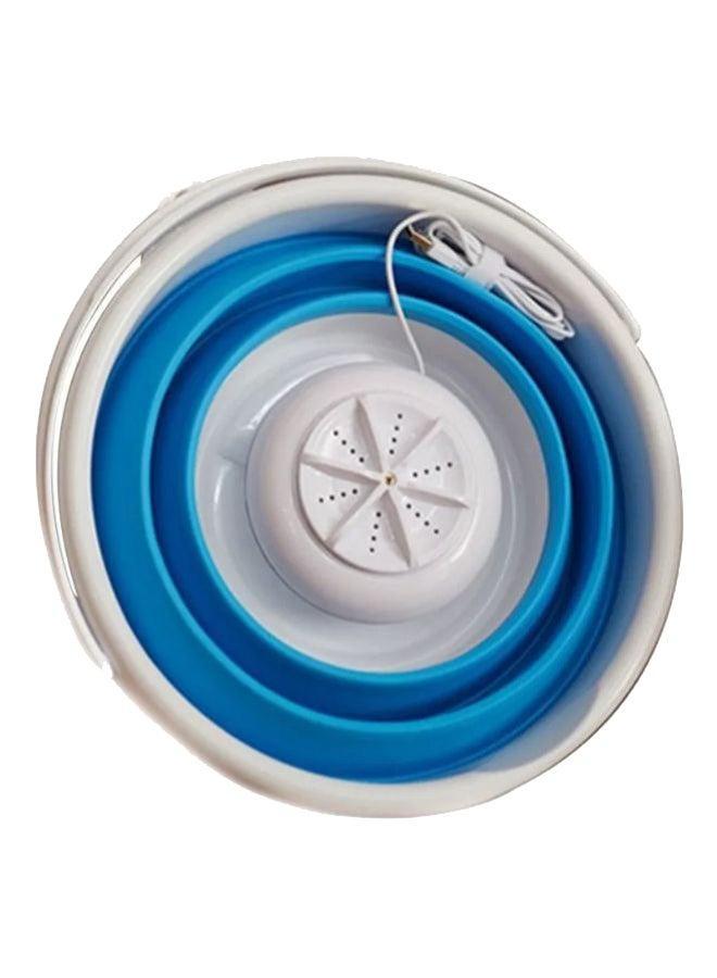 Portable Cloth Cleaner Turbine Washer White/Blue - Image 1