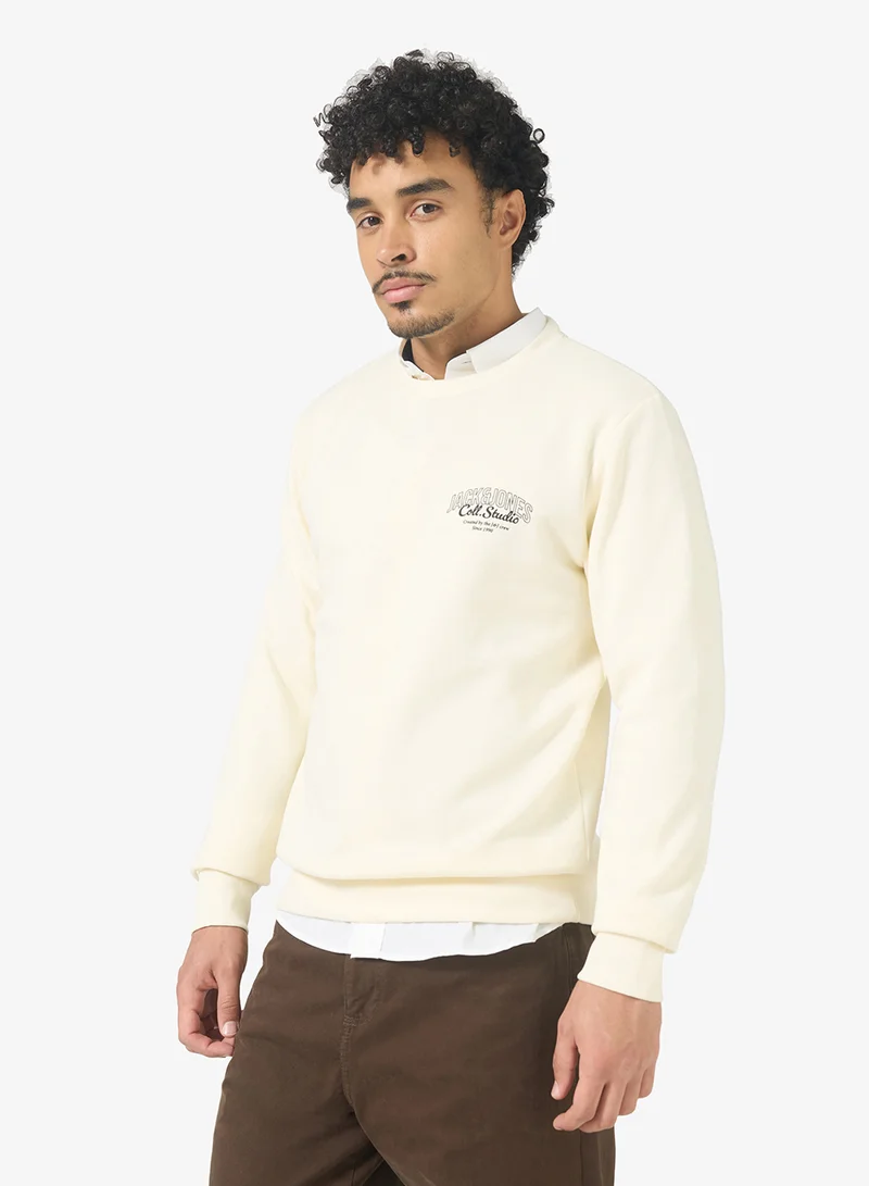 JACK & JONES Logo Pullover Hoodie