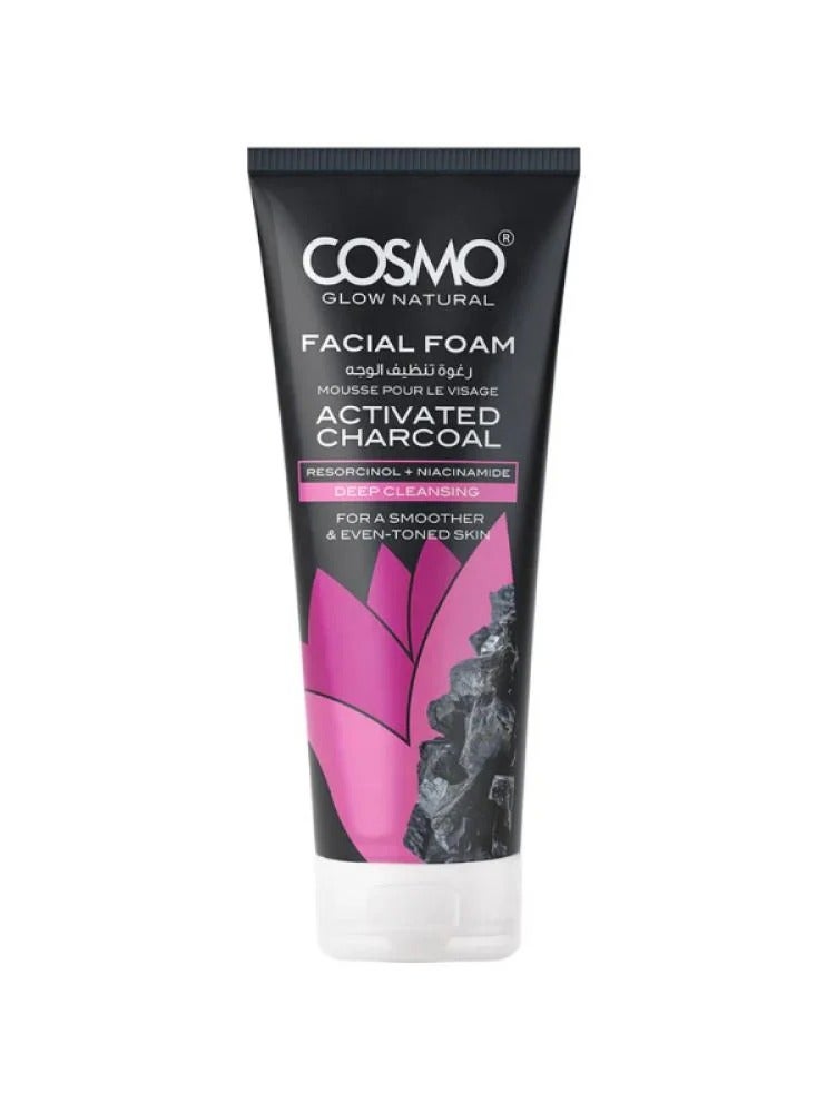كوزمو رغوة تنظيف الوجه بالفحم المنشط 100 جرام
