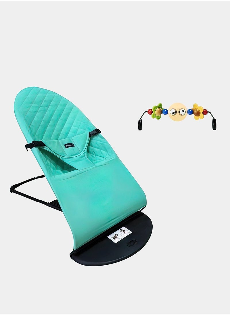 BABYCARA Baby Rocking Chair With Hanging Toys Comfort And Fun  - Image 2