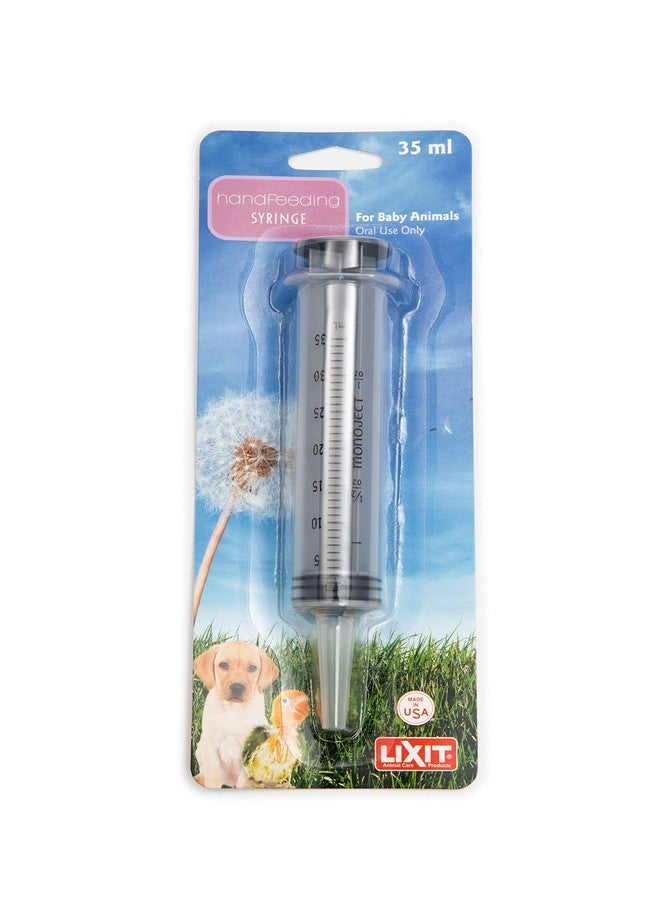Lixit Hand Feeding Syringes for Puppies, Kittens, Rabbits and Other Baby Animals (35ML Pack of 6) - Image 2