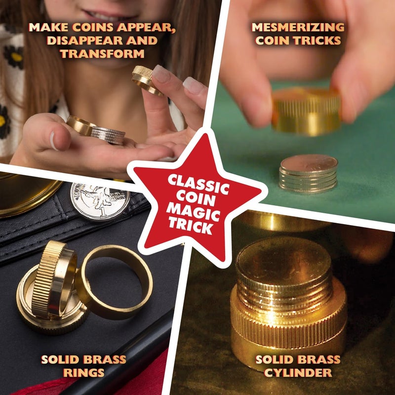 Marvin's Magic - The Dynamic Coins Amazing Trick Set | Amazing Magic Tricks For Kids | Fun Kids Magic Tricks Included | Suitable For Age 8+ | Dynamic Coins Magic Trick, Classic Coin Illusion, Includes Props And Instructions, For Ages 8+ - Image 4