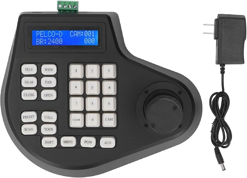 Standard Protocol PTZ Joystick Controller for Banking Dome Camera Easy Control - Image 1