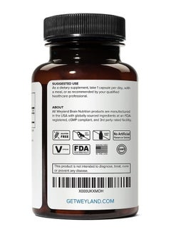 Weyland Brain Nutrition Weyland - EGCG from Green Tea Extract, 400 mg - Antioxidant Supplement - Vegan, Gluten Free - 100 Vegetarian Capsules (Pack of 3)  - Image 2