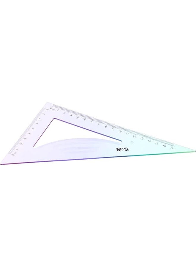 M&G Triangle Ruler, 17cm 60/30-Degree for Precision Drafting and Geometric Measurements - Image 2