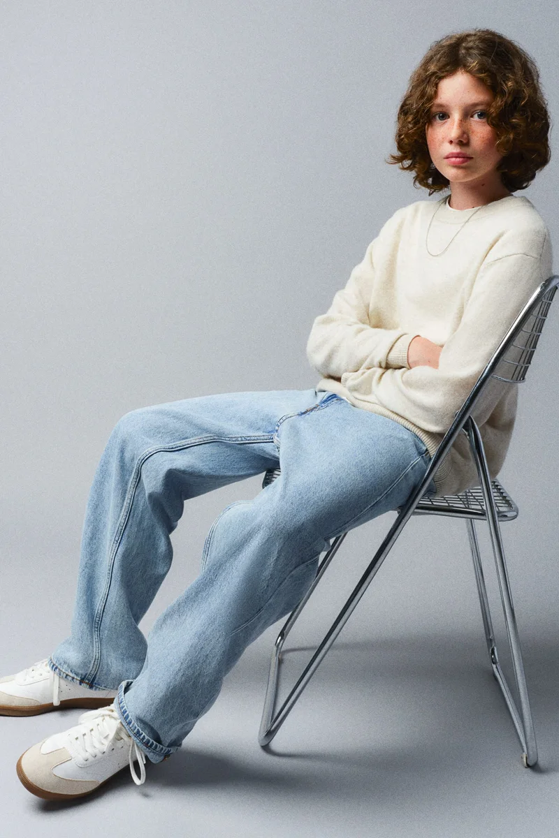 اتش اند ام جينز بقصة واسعة