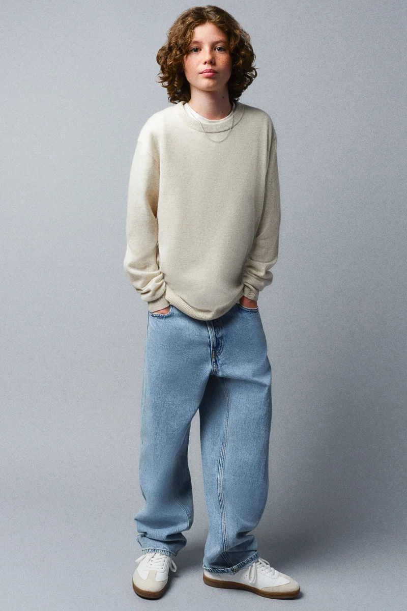 اتش اند ام جينز بقصة واسعة