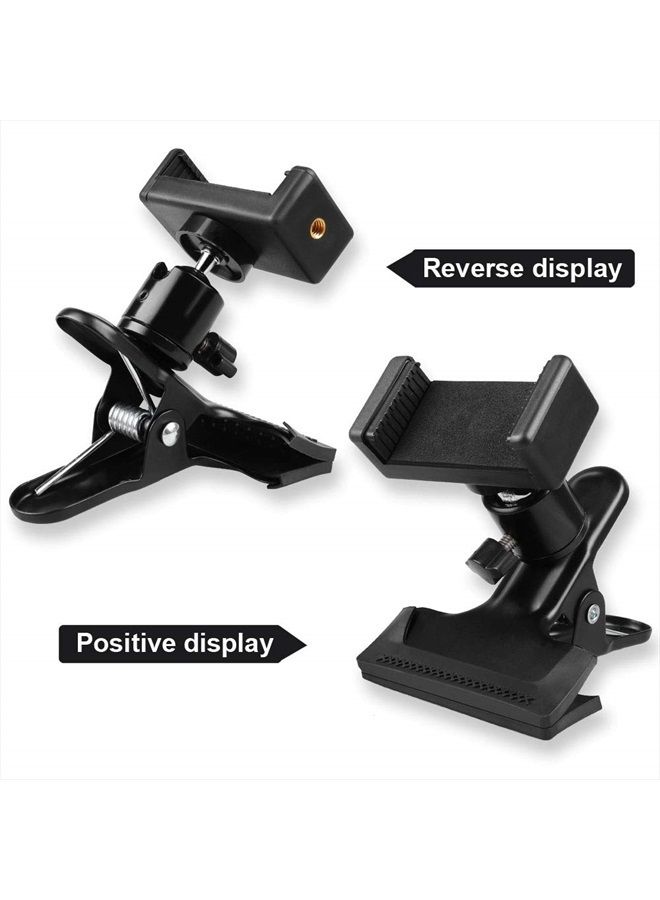 Mr.Power Guitar Bass Head Phone Holder Live Broadcast Bracket Clip Compatible with iPhone, Compatible with Samsung Smart Phones (Guitar Head Phone Holder) - Image 2
