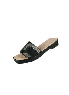 Michelle Morgan Michelle Morgan Ladies Low Flat Round 114RJ938 Black  - Image 3