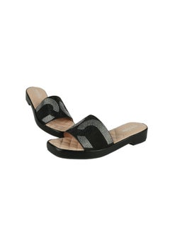 Michelle Morgan Michelle Morgan Ladies Low Flat Round 114RJ938 Black  - Image 2