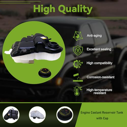 CNS Engine Coolant Reservoir Tank with Cap Compatible with 03 - 07 FORD EXCURSION / F-SERIES SUPER DUTY 5.4L V8 / 6.0L DIESEL TURBO / 6.8L V10 - Image 4