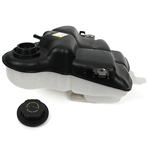 CNS Engine Coolant Reservoir Tank with Cap Compatible with 03 - 07 FORD EXCURSION / F-SERIES SUPER DUTY 5.4L V8 / 6.0L DIESEL TURBO / 6.8L V10 - Image 1