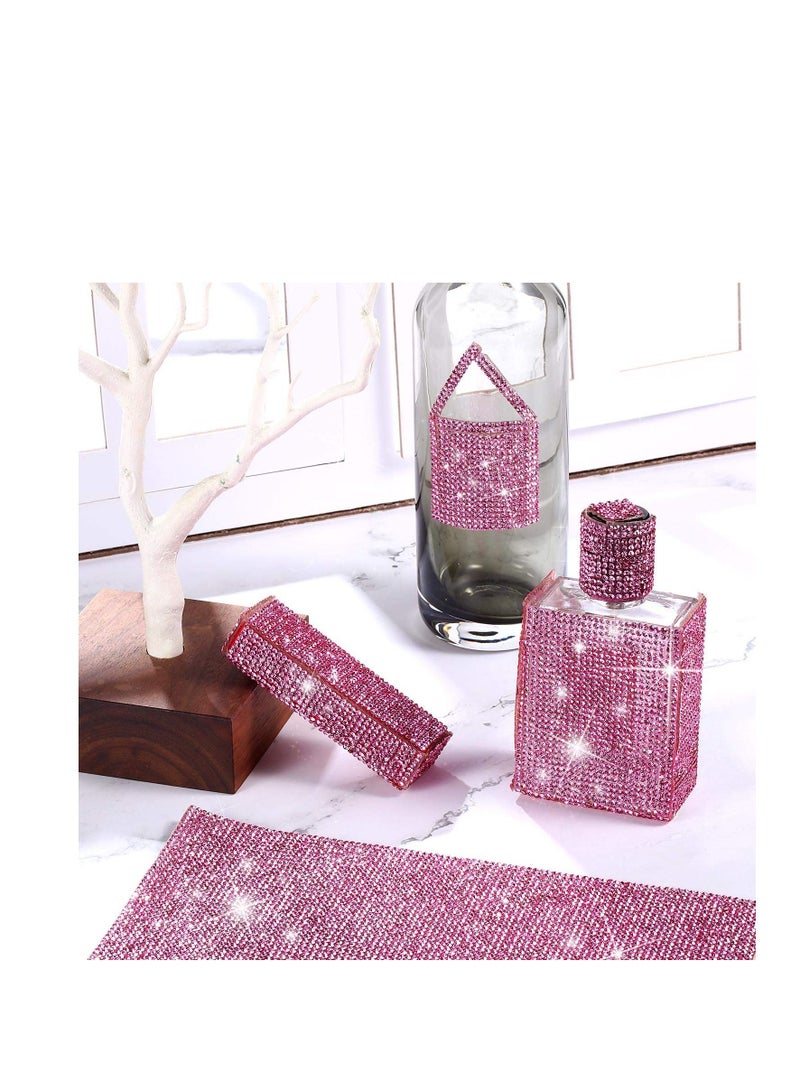 SYOSI Bling Bling Rhinestone Sheet Rhinestones Sticker DIY Car Decoration Sticker Self Adhesive Glitter Rhinestones Crystal Gem Stickers for Car Decoration - Image 2