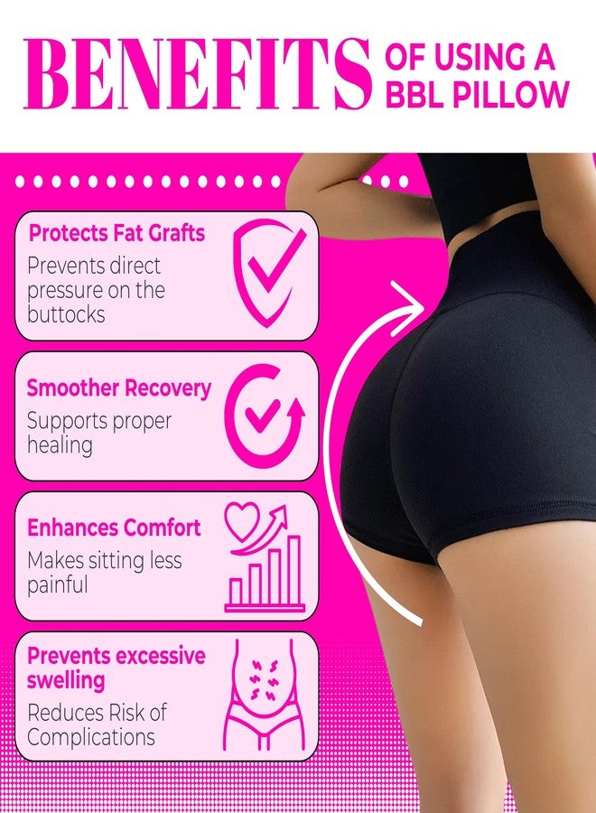 bombshell booty pillow BBL Pillow After Surgery, Portable Lifting Cushions Butt Pillow with Ab Board Post Surgerys Liposuction, Soft Butt Cushion with Lipo Foam Board, Booty Pillows BBL Post Surgery Supplies - Image 4