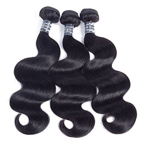 Amella Brazilian Body Wave Hair Bundles with Closure 100 Unprocessed Virgin Hair 10A Remy Hair Weave with 4x4 Closure - Image 5
