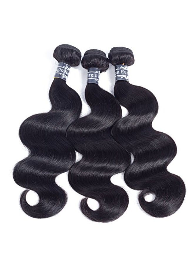 Amella Brazilian Body Wave Hair Bundles with Closure 100 Unprocessed Virgin Hair 10A Remy Hair Weave with 4x4 Closure - Image 4