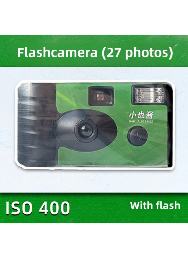 Generic Fu/Shi ACE Disposable Film Camera ISO/ACE400 Kodak With Flash Date-Color:Kodak Sports Iso800 With Flash 27 Sheets - Official Standard  - Image 3