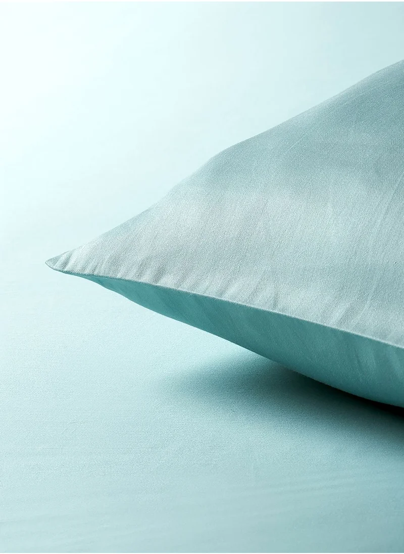 Noon East Queen Size Fitted Flat Sheet With Pillow Case