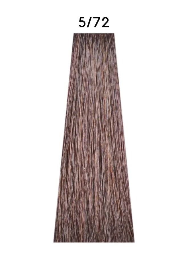Alter Ego Italy Alter Ego Technofruit Hair Color - 5.72 Light Chestnut Brown Iris (100ml), Long-Lasting and Nourishing  - Image 2