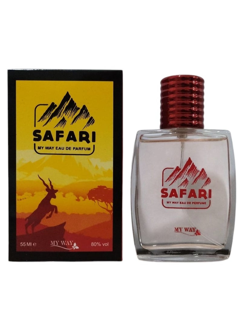 Safari Eau De Parfum For Men - 55 ML