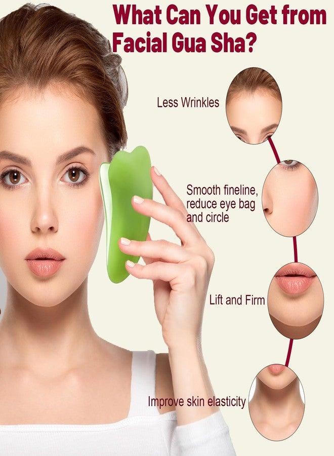 Umpeimvon عبوة 3 من زيت الوجه غوا شا للنساء، زيت الورد العضوي مرطب للوجه معزز بالورد، فيتامين E و C، لاستعادة وتجديد، زيت وجه مرطب للتخطيط الجلدي، 1.01 أونصة سائلة/30 مل - Image 5