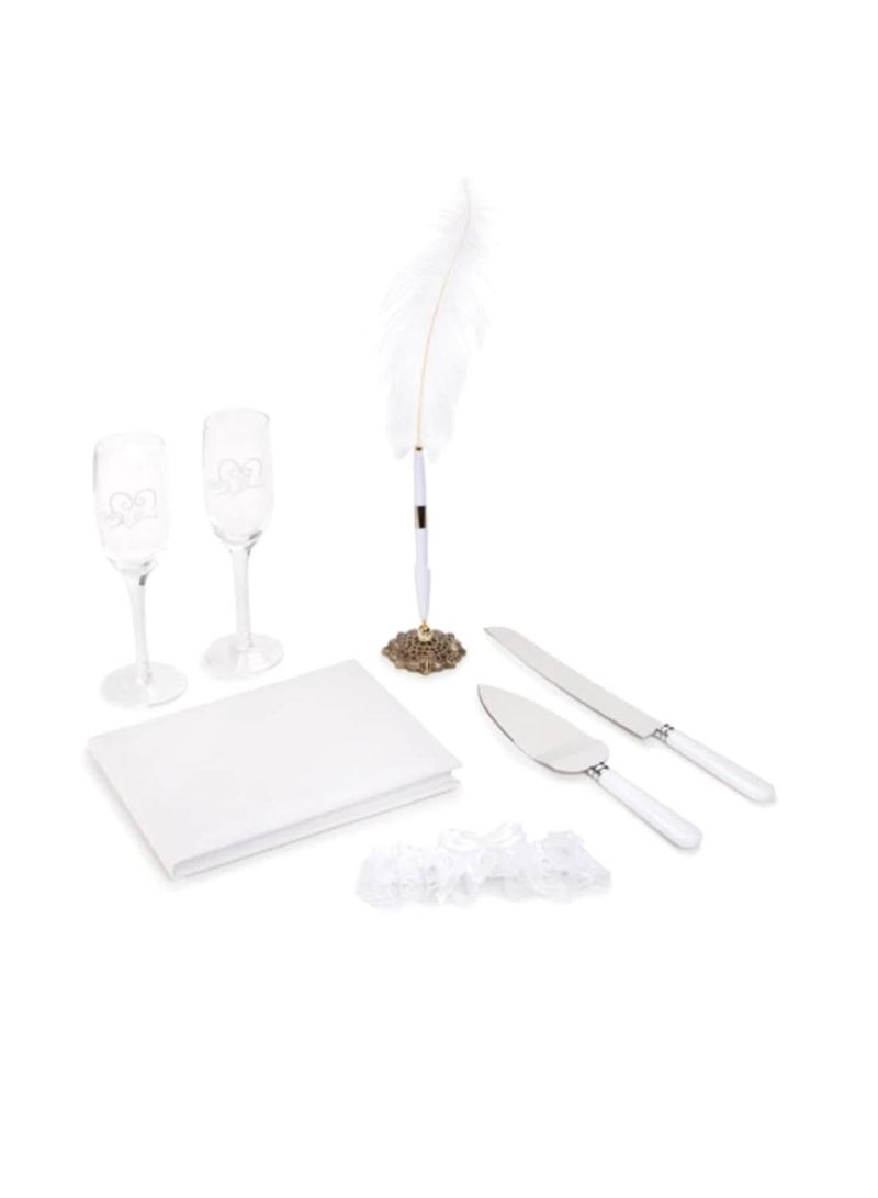 مجموعة هدايا الزفاف 8 قطع لكل مجموعة - Image 2