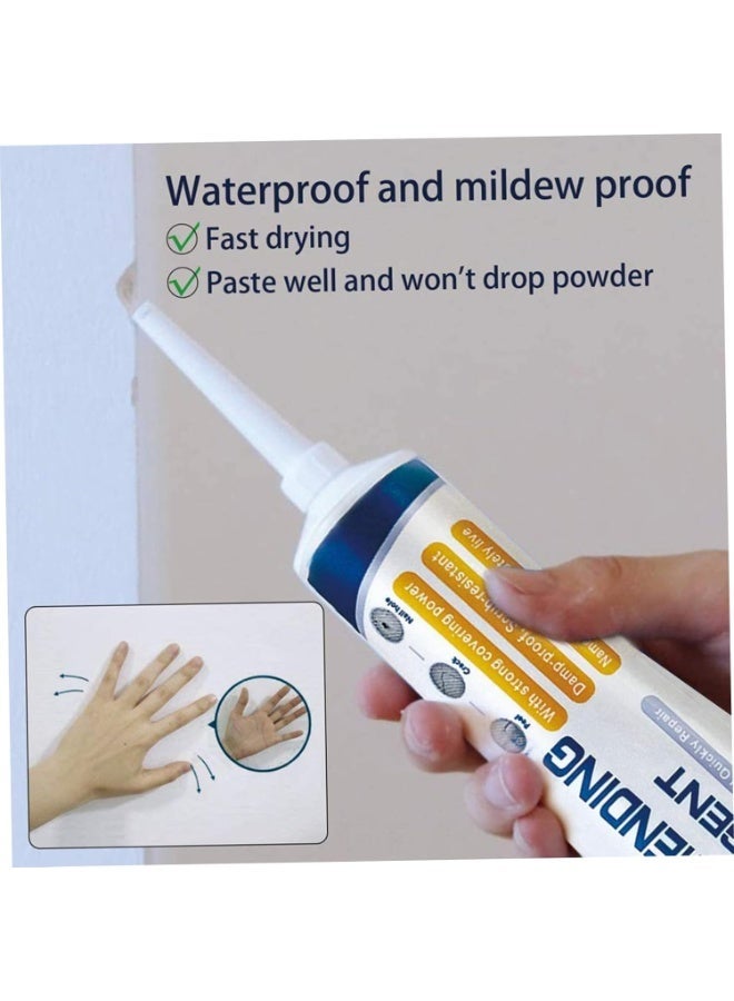 راديانس Wall Patch Repair Kit, Multi-Use Spackle Wall Repair with Scraper, Waterproof Long-Lasting Dry Patch Kits for Walls, Interior Doors, Cabinets, WardrobesWall Kit - Image 2