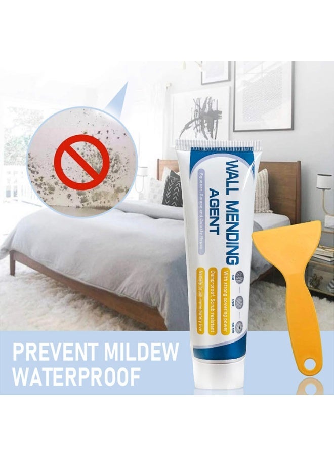 راديانس Wall Patch Repair Kit, Multi-Use Spackle Wall Repair with Scraper, Waterproof Long-Lasting Dry Patch Kits for Walls, Interior Doors, Cabinets, WardrobesWall Kit - Image 5