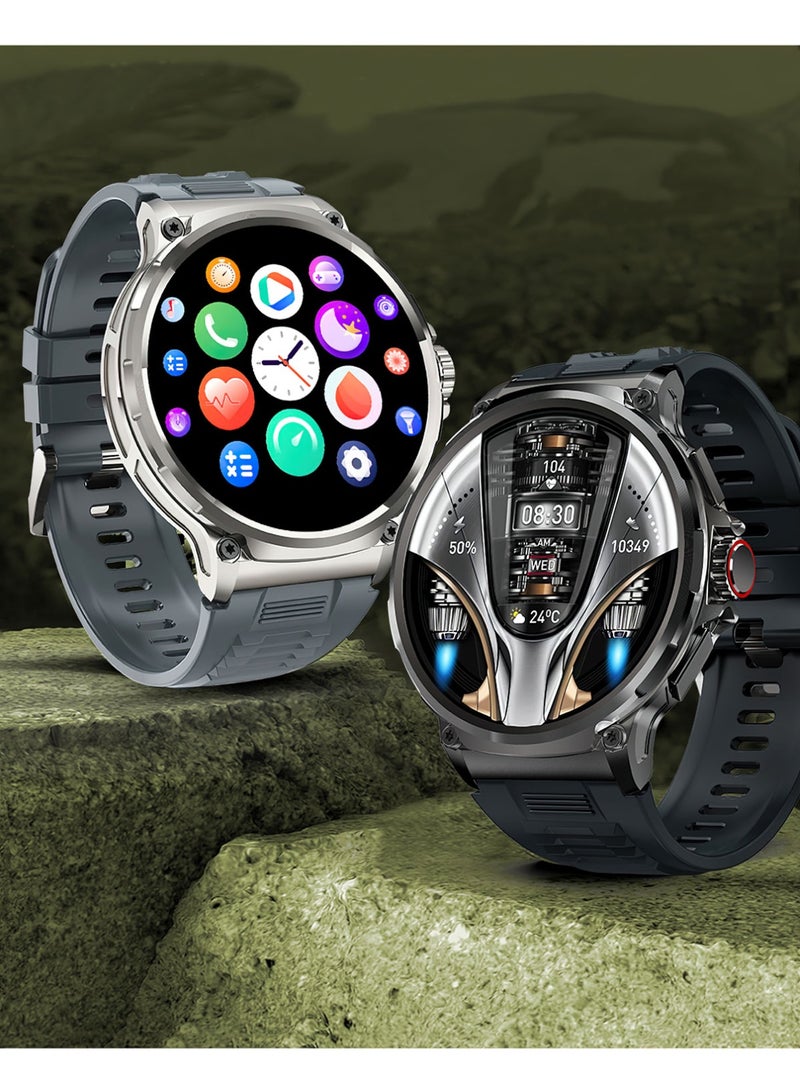 RollsTimi  Men's Smart Bluetooth Sports Watch – 1.85" Full Touch Screen, All-Day Activity Tracking, Call Function, Long Battery Life, RT V69 Smartwatch - Image 3