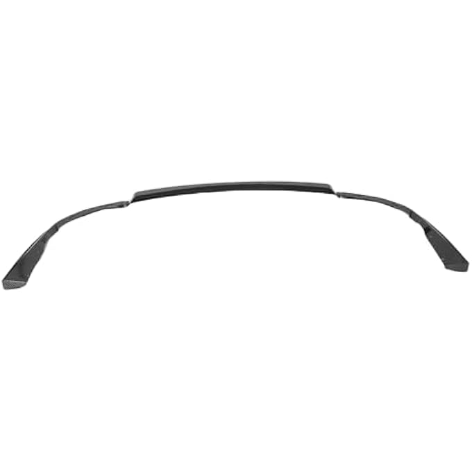 Asixxsix Front Bumper Lip Chin Spoiler Splitter Diffuser Protector Body Kit for Impreza for STI 2004 2005, 3 Sections Car Front Bumper Lip Spoiler Splitter Body Kit (Carbon Fiber Style) - Image 1