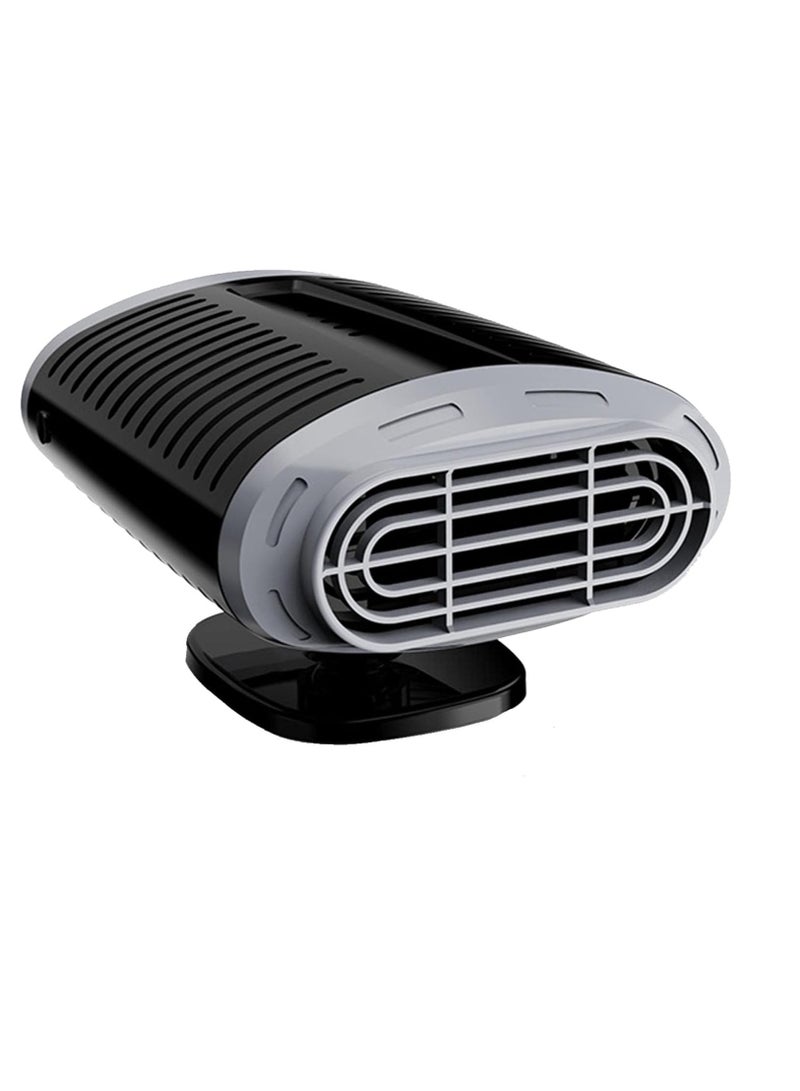 general USB Car Heater, Car Heater Defrost 12V Portable Car Windshield Defrost 2 in 1 Defrost, Heater, Fan Cooling, Overheating Protection - Image 1