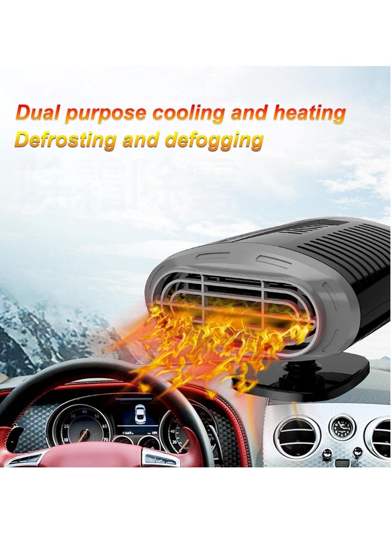 general USB Car Heater, Car Heater Defrost 12V Portable Car Windshield Defrost 2 in 1 Defrost, Heater, Fan Cooling, Overheating Protection - Image 2