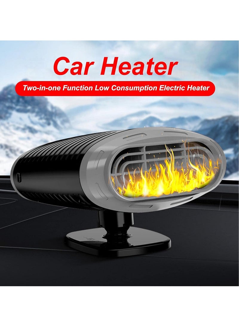 general USB Car Heater, Car Heater Defrost 12V Portable Car Windshield Defrost 2 in 1 Defrost, Heater, Fan Cooling, Overheating Protection - Image 3