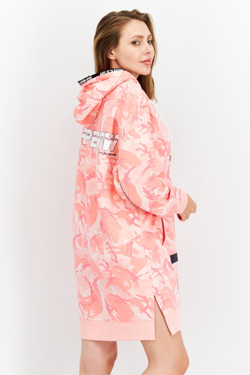 Aape By A Bathing Ape Women Sportswear Fit Long Sleeve Outdoor Dress, Multicolor - Image 3