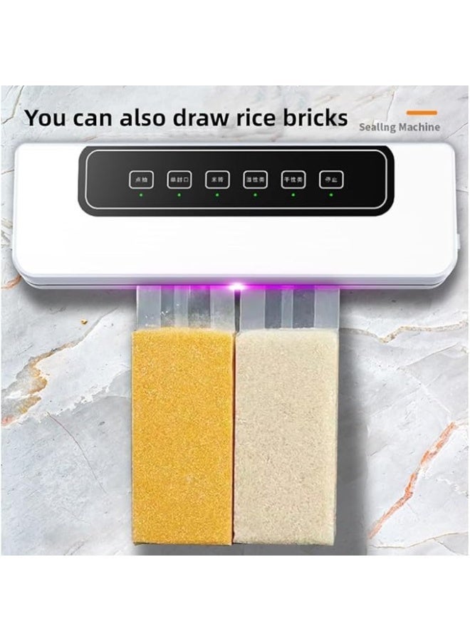 فراغ السداده التلقائي بالكامل | 100-240V التلقائي / يدوي واسطة ، 24 ساعة دون انقطاع ماء | دوامة التكنولوجيا لتخزين الأغذية واللحوم الطازجة - Image 4