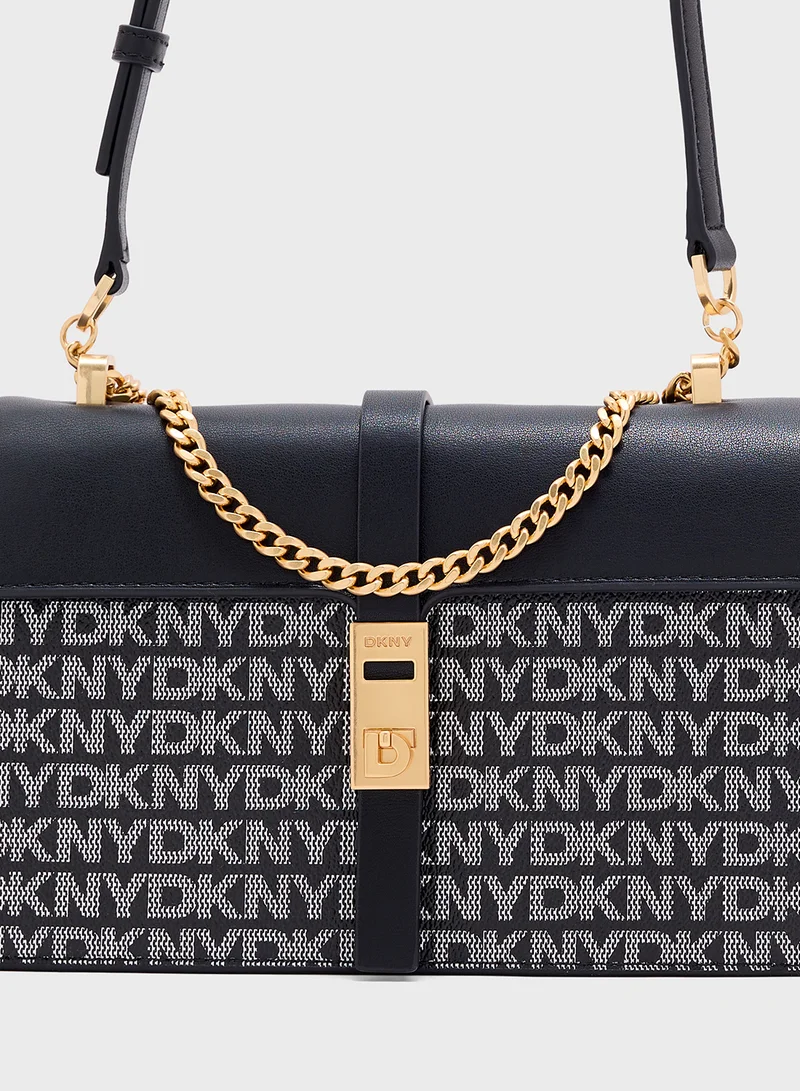 DKNY Alora Small Flap Shoulder Bag