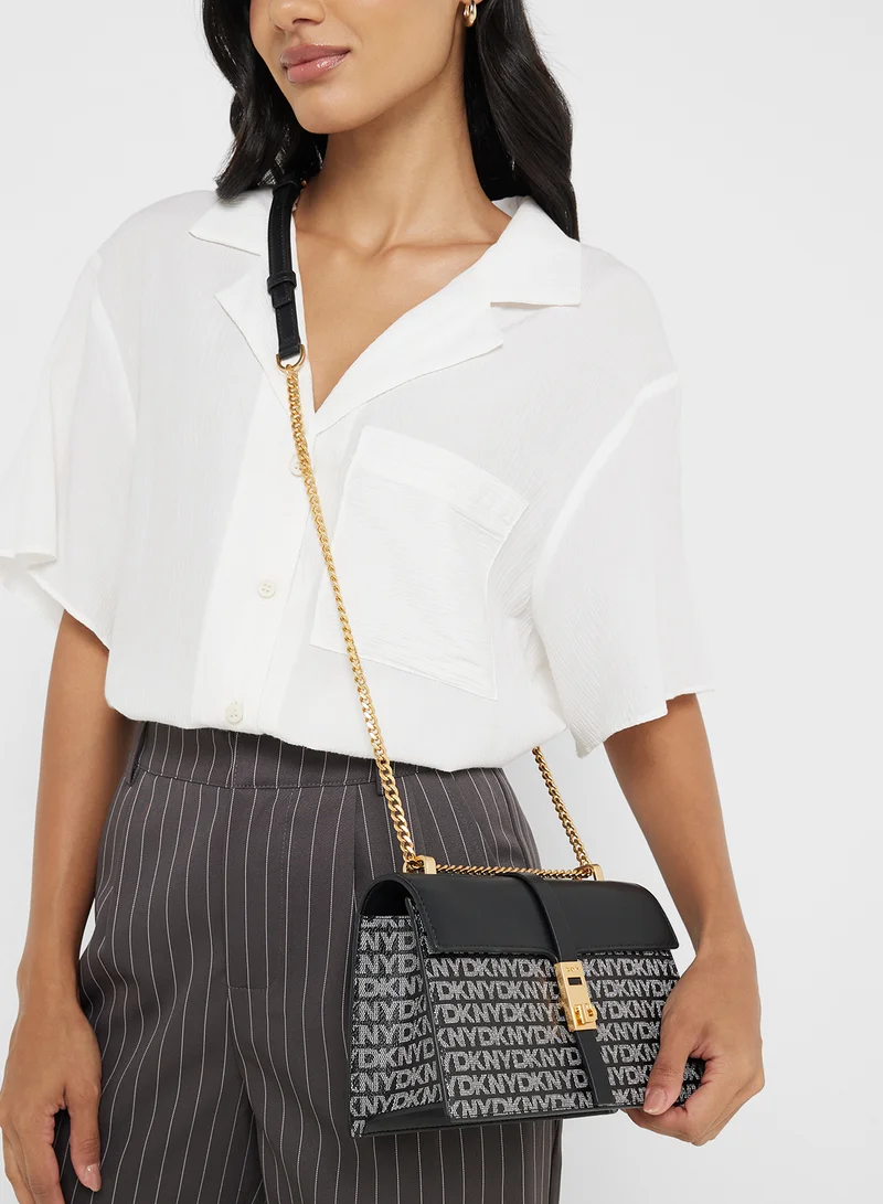 DKNY Alora Small Flap Shoulder Bag