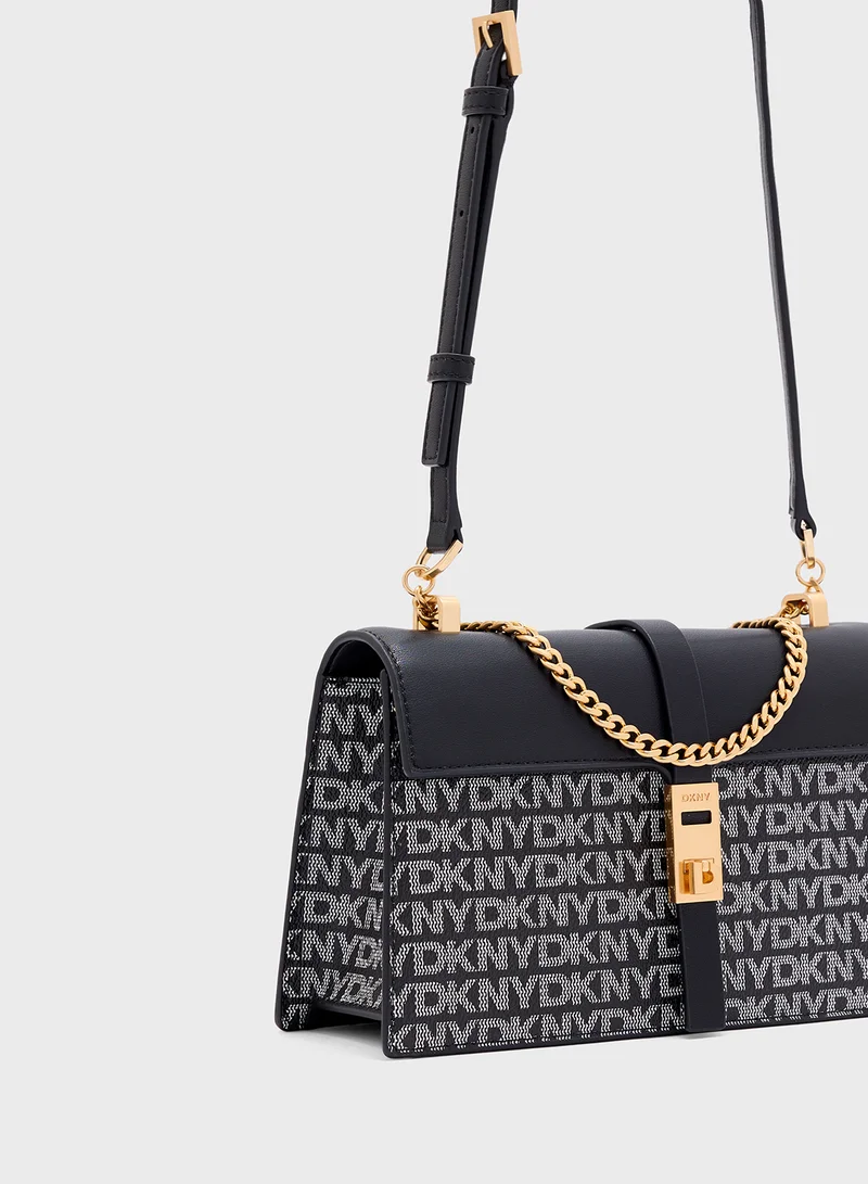 DKNY Alora Small Flap Shoulder Bag