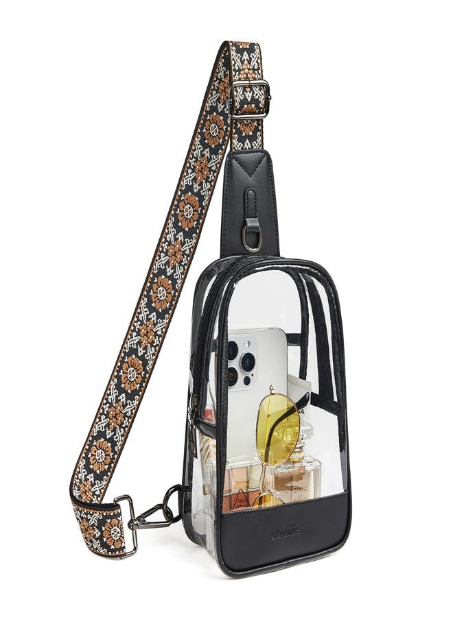 Shrrie Clear Bag for Stadium Events Transparent Crossbody Sling Bag for Women & Men - Stadium Approved, Concerts & Sports - Image 1