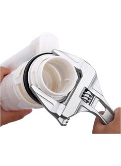 Excefore Adjustable Wrench 6 To 68Mm Wide Opening Jaws Adjustable Spanner With Short Handle Aluminum Alloy Light Weight Plumbers Spanner Nut Key Hand Tool For Bathroom Washbasin Etc  - Image 4