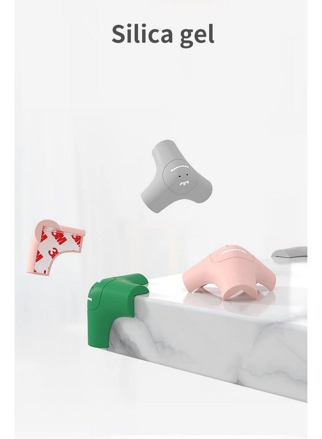 P-Plus International Soft Baby Proofing Corner Guards & Edge Protectors Pre Taped Table Corner Protector Child Safety Furniture Bumper Sharp Corner Cushions(Pink Pack Of 6) - Image 4