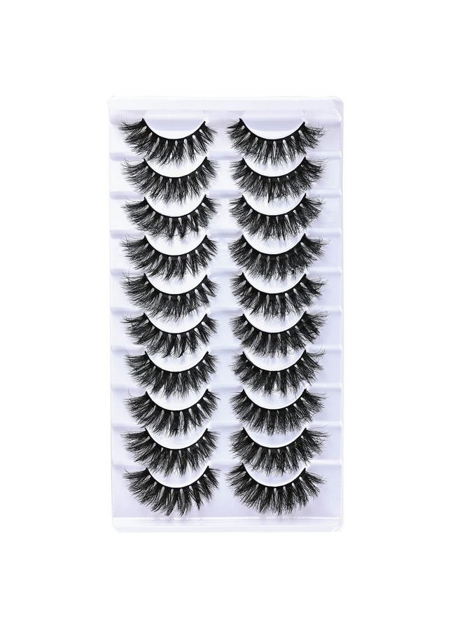 Natural Lashes Short False Eyelashes Wispy Mink Eye Lash Fluffy Wispies Eyelash Natural Look 10 Pairs Fake Lashes Pack Volume Lash Strips Pestañas - pzsku/Z15D40F6407EA5146D814Z/45/_/1734437872/e5b0154b-993d-4c9a-a142-78f179a8456c